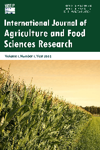 International Journal of Agriculture and Food Sciences Research